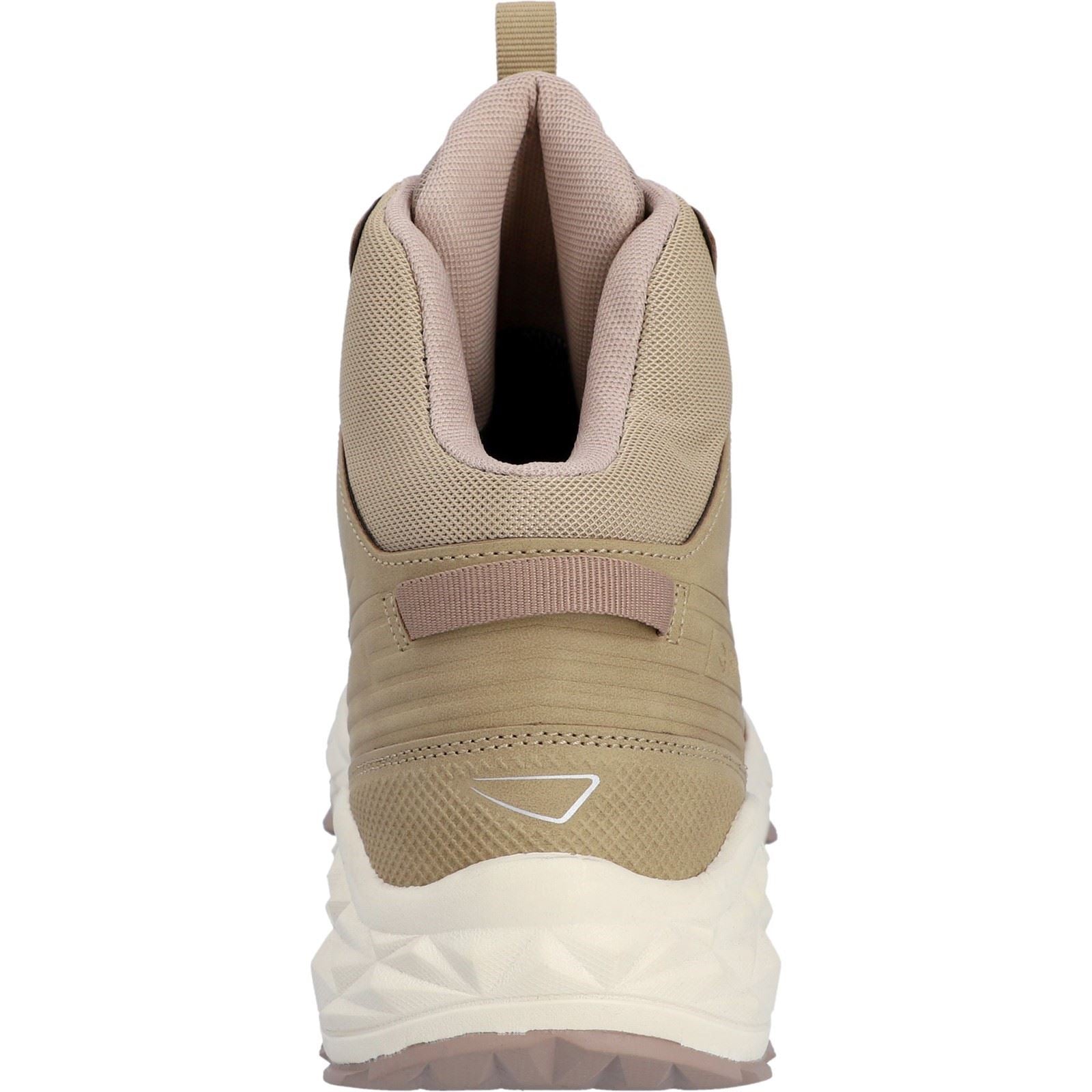 Hi-Tec Fuse Trek Mid Polyester Damen Wanderschuhe In Taupe/Weißkappe Grau/Warm Taupe