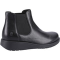 Hush Puppies Leonie Leder Damen Schwarze Stiefel