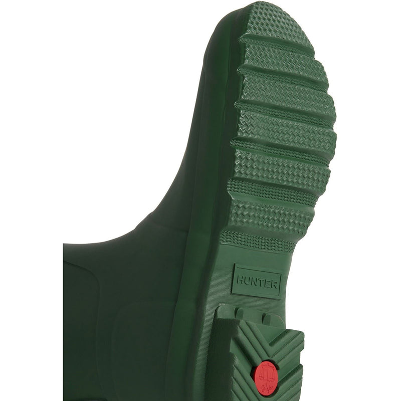 Hunter Original Tall Tartan Back Strap Damen Gummistiefel In Grün