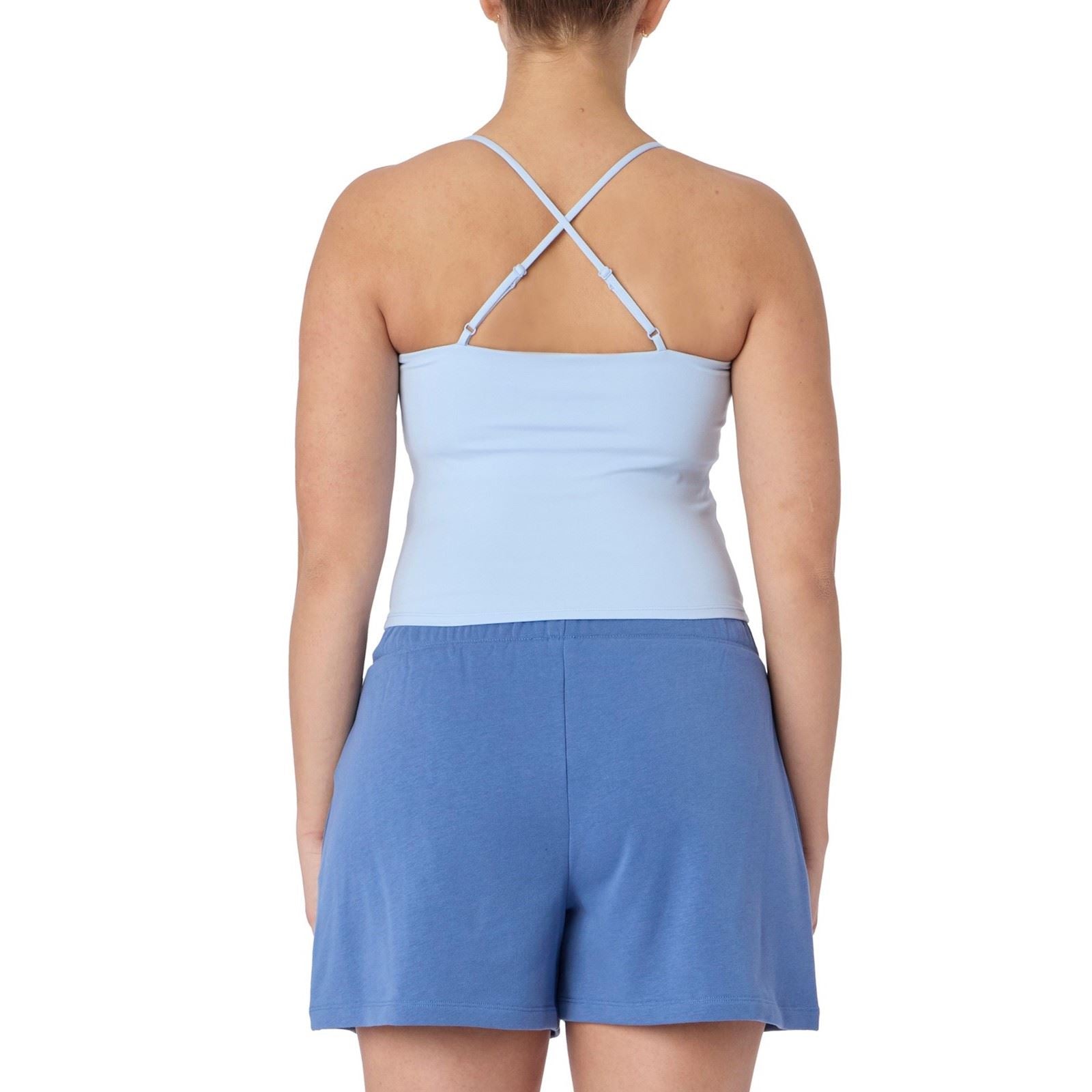 Skechers Goflex Slim Strappy Tank Polyester Damen Silber Sporttanktops
