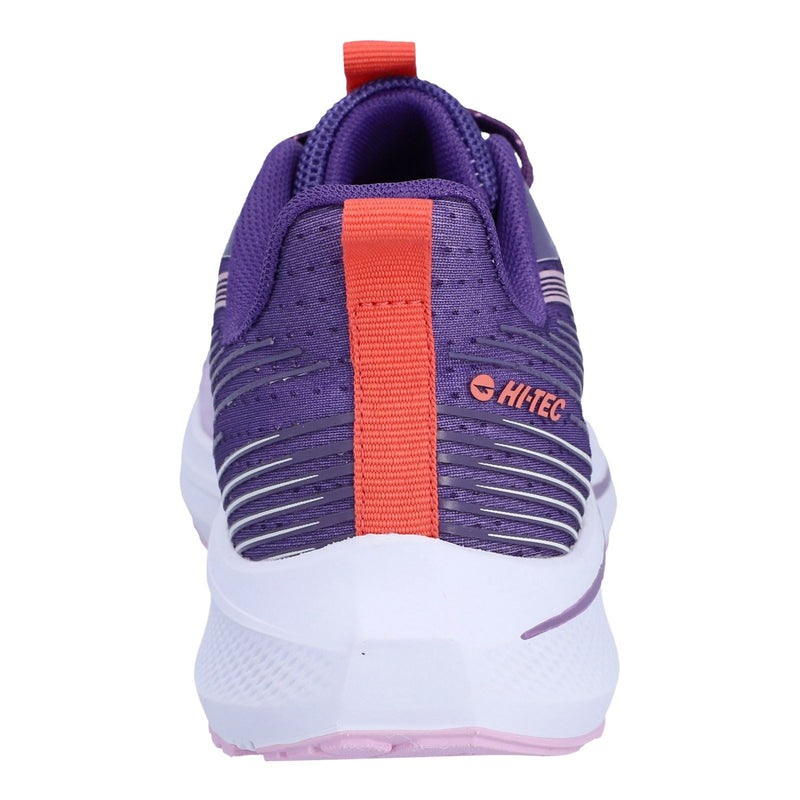 Hi-Tec Santorini Polyester Damensneaker In Mystical/Thistle/Burnt Coral