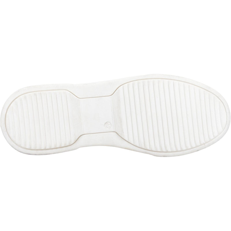 Hush Puppies Whelan Leder Herren Weiße Sneakers