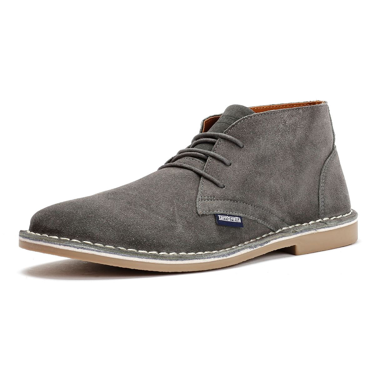 Lambretta Chiswick Wildleder Herren Stiefel In Grau
