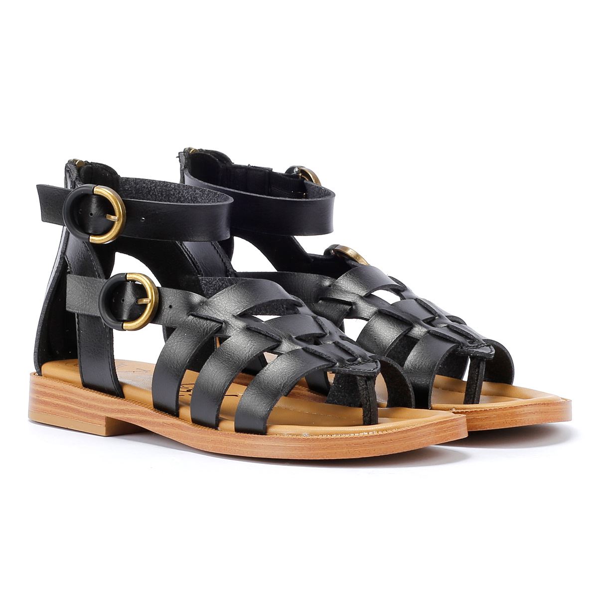 Blowfish Malibu Audah Damen-Sandalen In Schwarz
