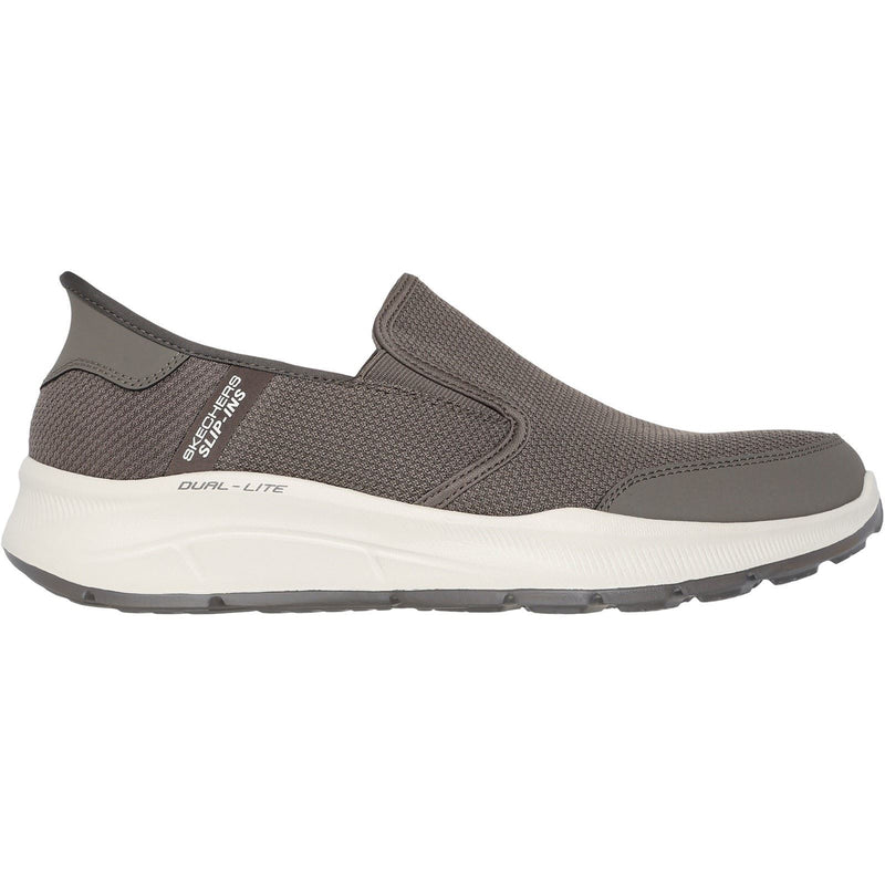 Skechers Equalizer 5.0 Drayze Herren Sneaker Aus Polyester In Taupe