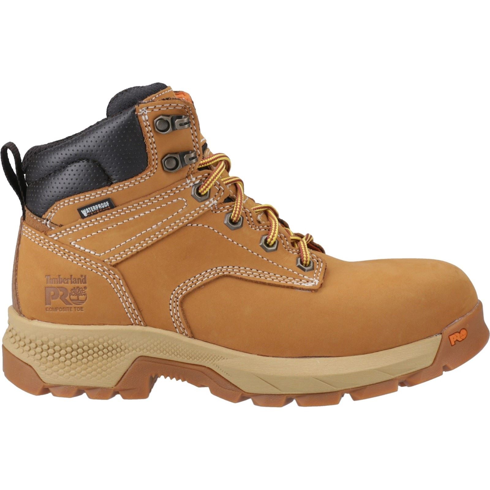Timberland Pro Titan Sechs Zoll Leder Frauen Weizen Sicherheitsschuhe