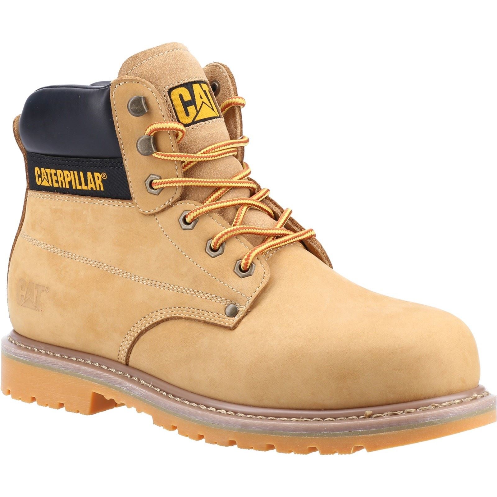 Caterpillar Powerplant S3 Nubuck Honey Sicherheitsstiefel