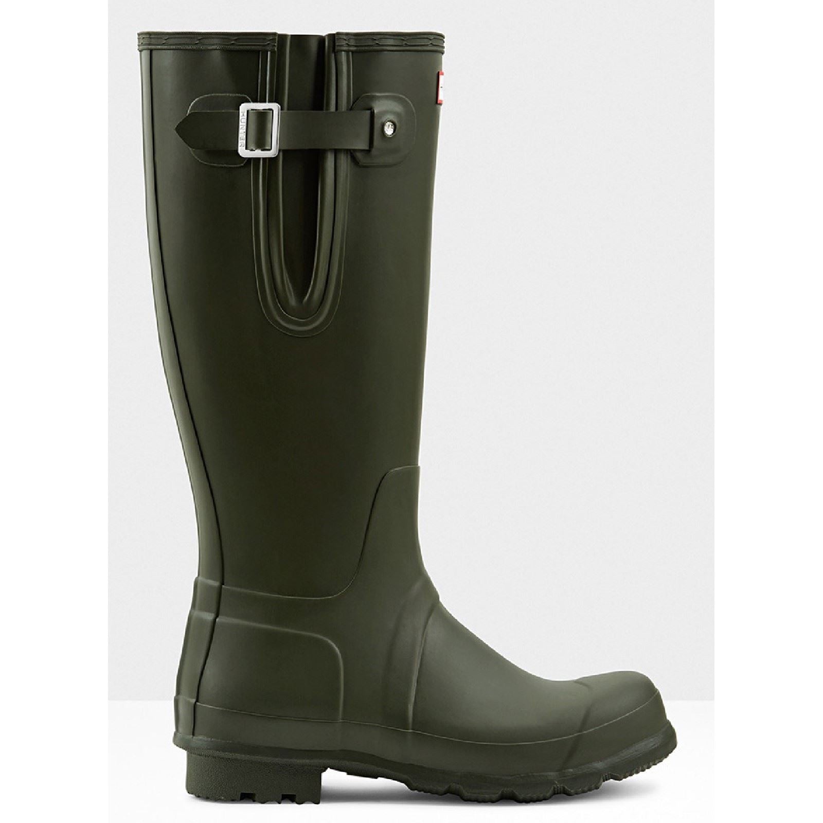 Hunter Original Side Adjustable Gummistiefel Für Herren In Dunkeloliv