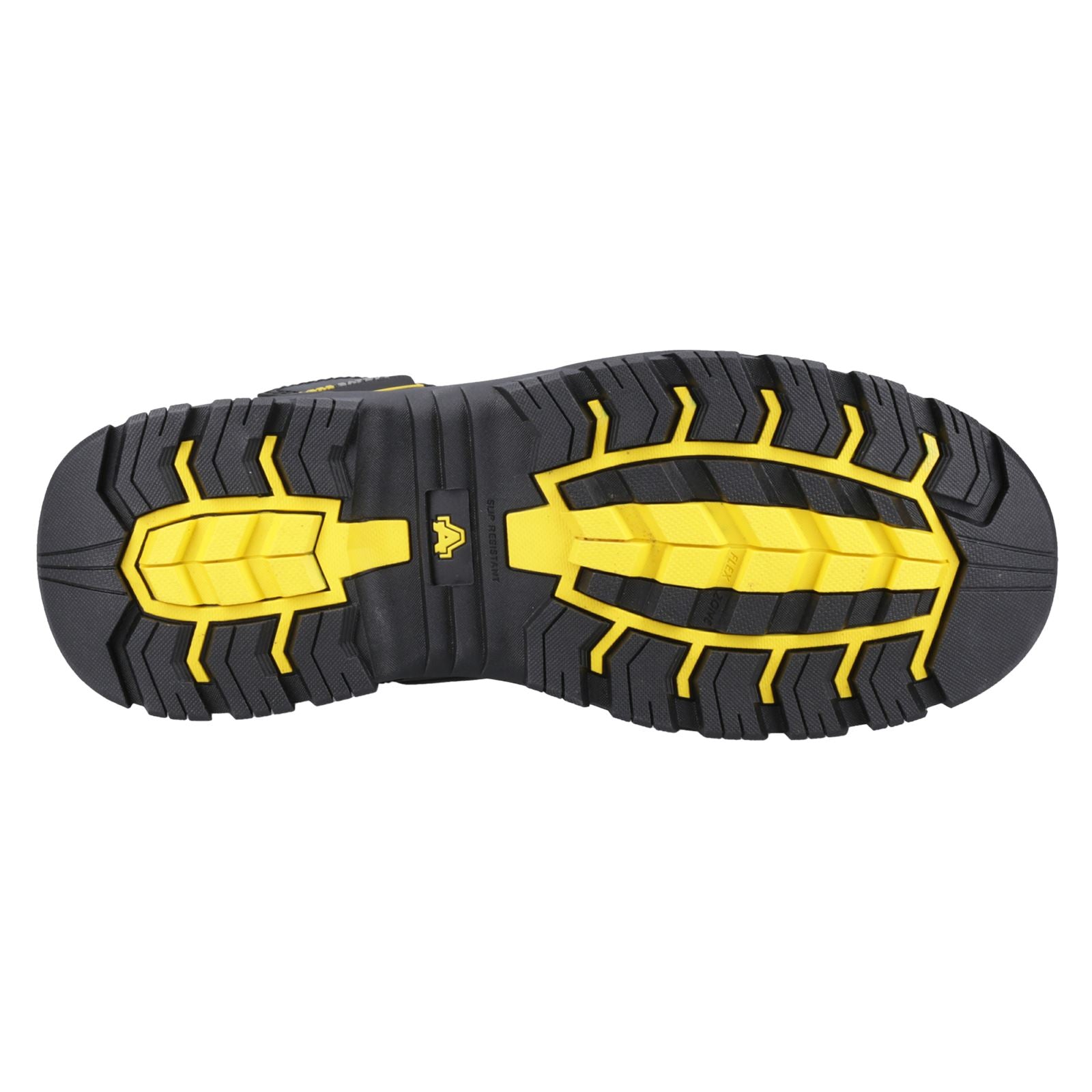 Amblers Safety Flare Leder Schwarze Farbe Sicherheitsstiefel