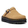 Dr. Martens Zebzag Mule Aus Wildleder In Savannah-Braun