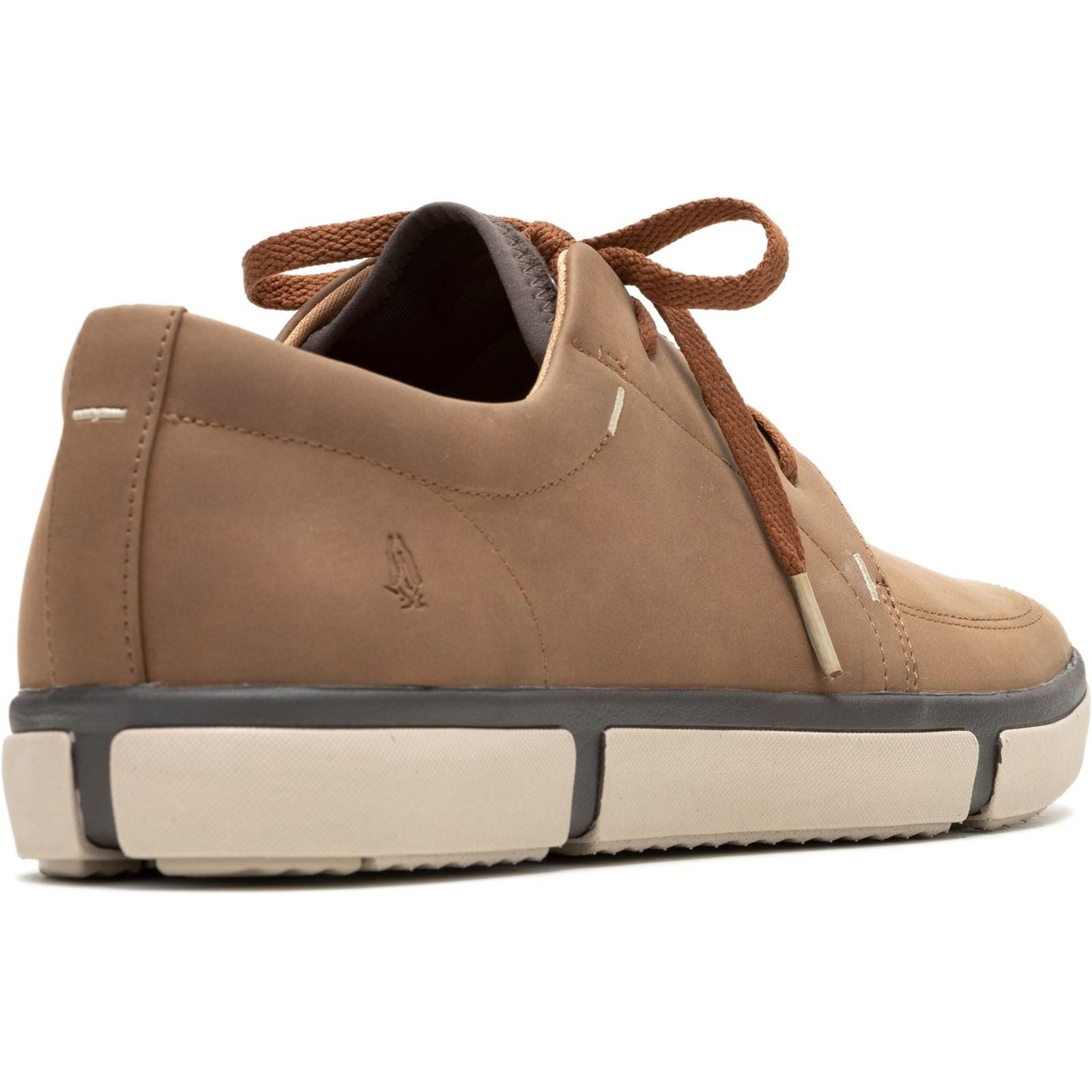 Hush Puppies Briggs Leder Herren Cognac Sneakers