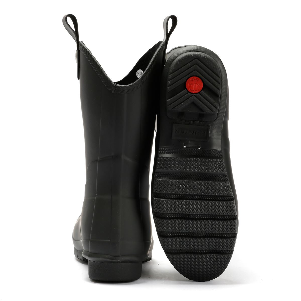 Hunter Original Cowboy Gummi Damen Schwarze Farbe Gummistiefel