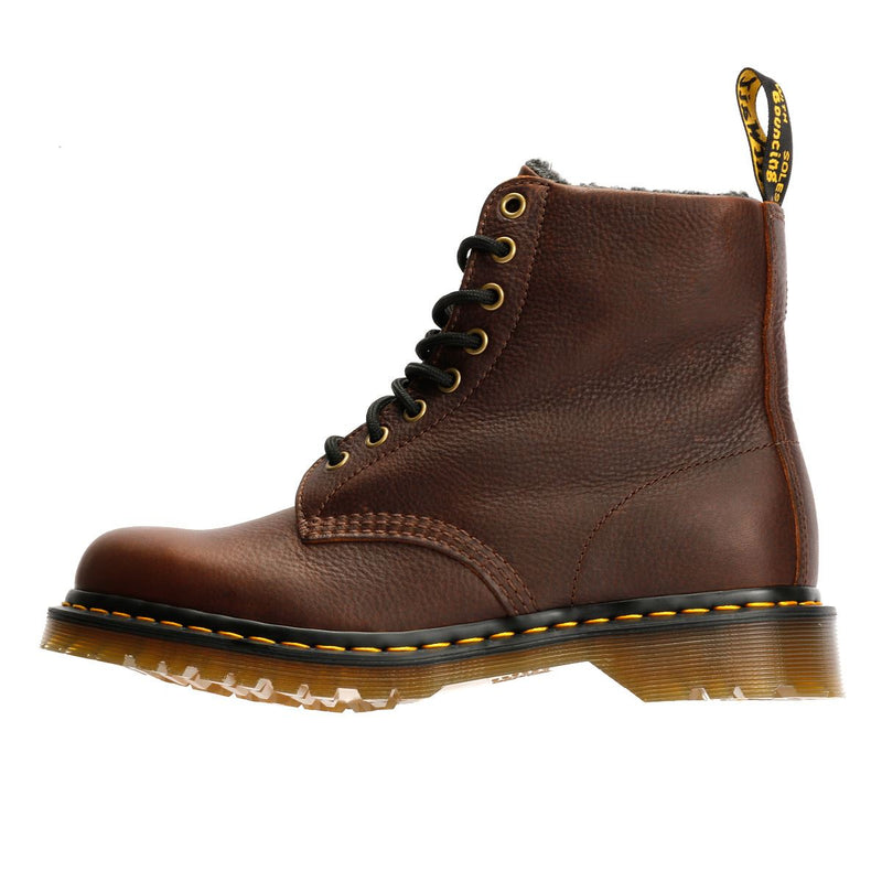 Dr. Martens 1460 Pascal Warm Lined 8 Eye Lederbraune Stiefel