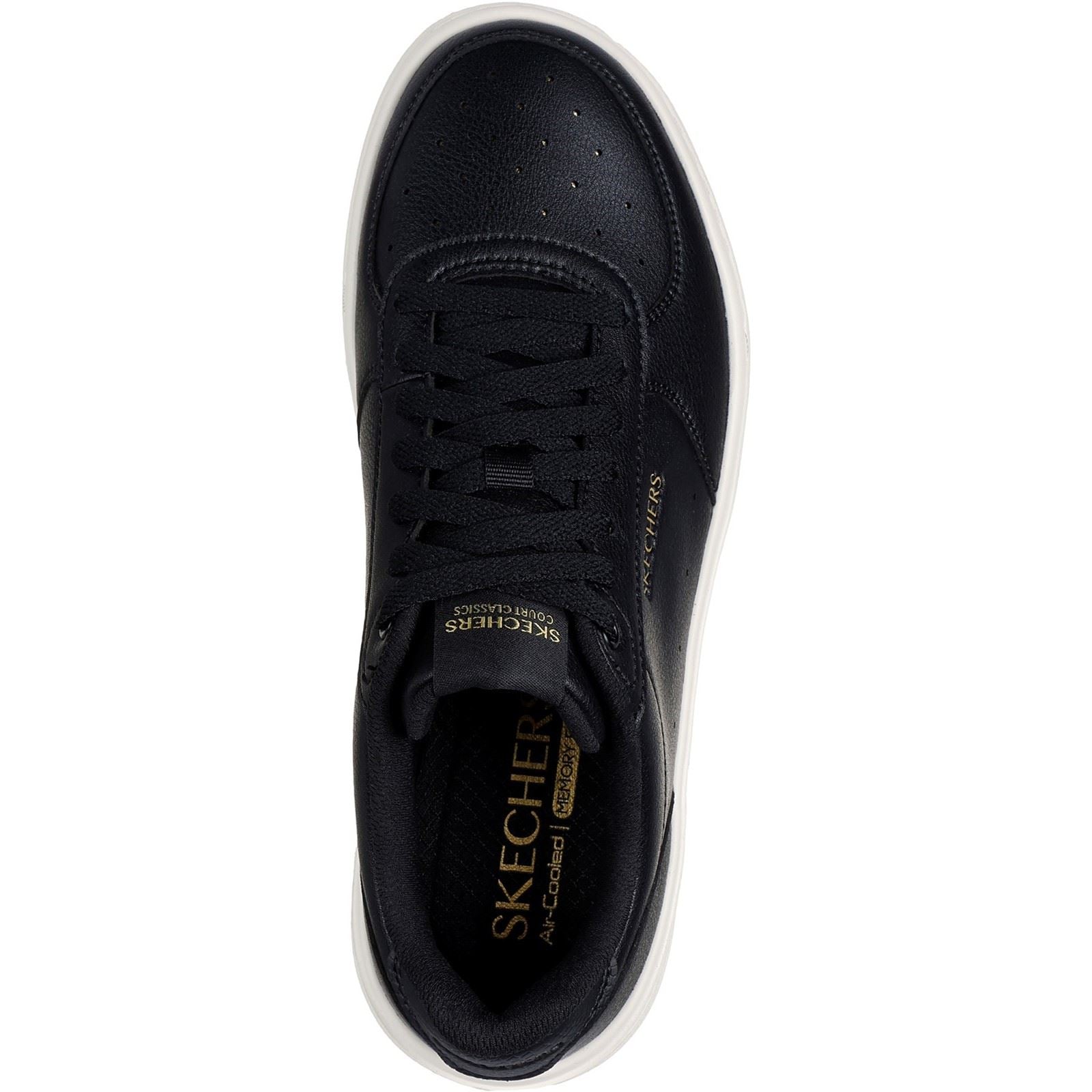 Skechers Grand 92 - Be Lifted Synthetische Damen-Sneaker In Schwarz