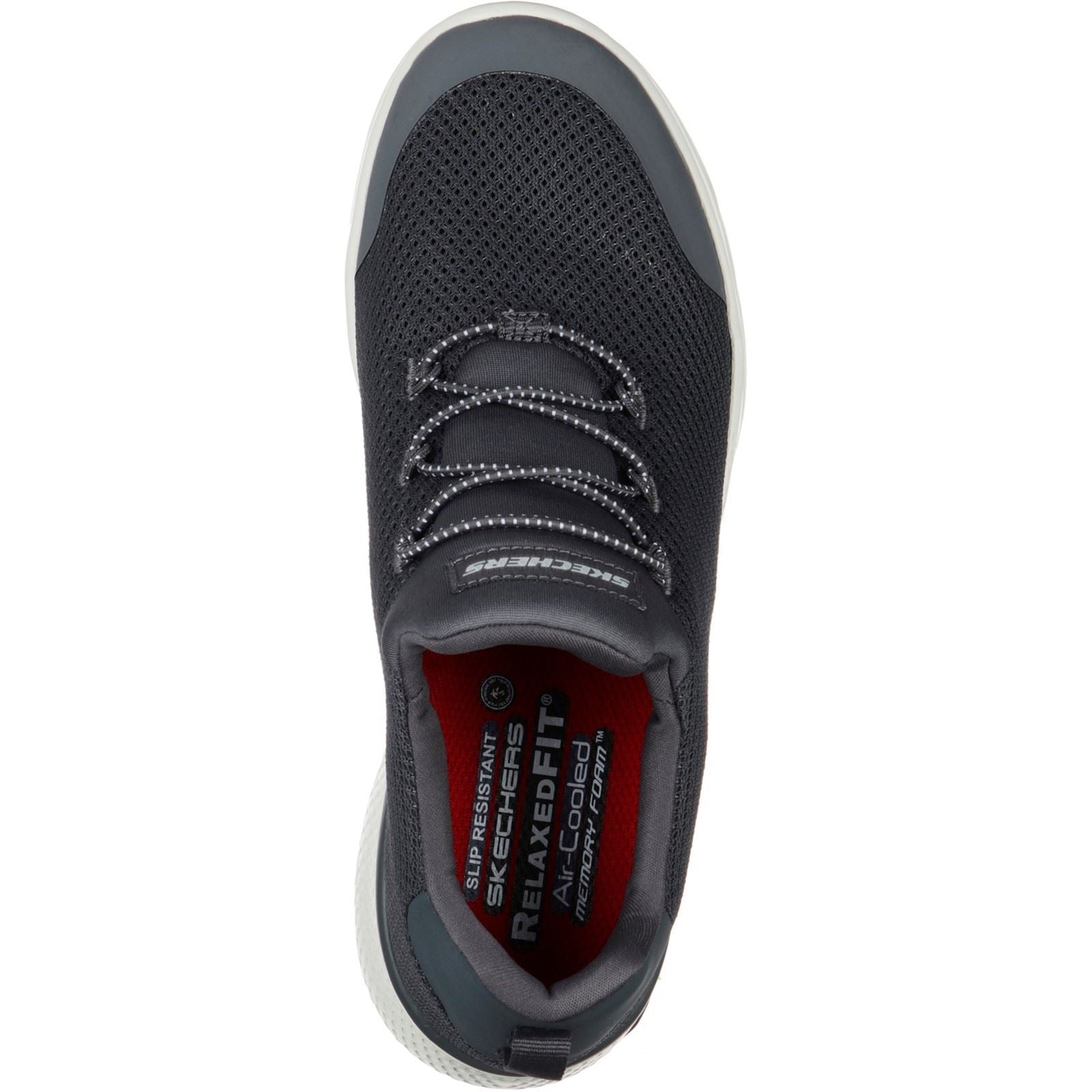 Skechers Workwear Marsing Waiola SR Mesh Damen Sneaker In Anthrazit