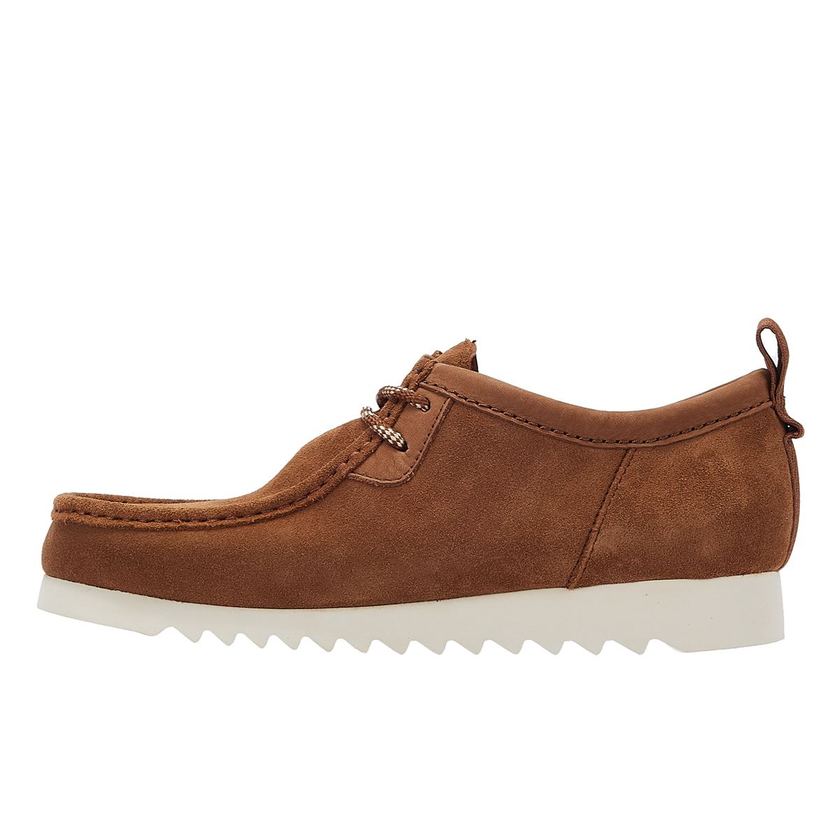 Clarks Main Wallabee FTRE Lo  Herren Cola Wildleder Schnürschuhe