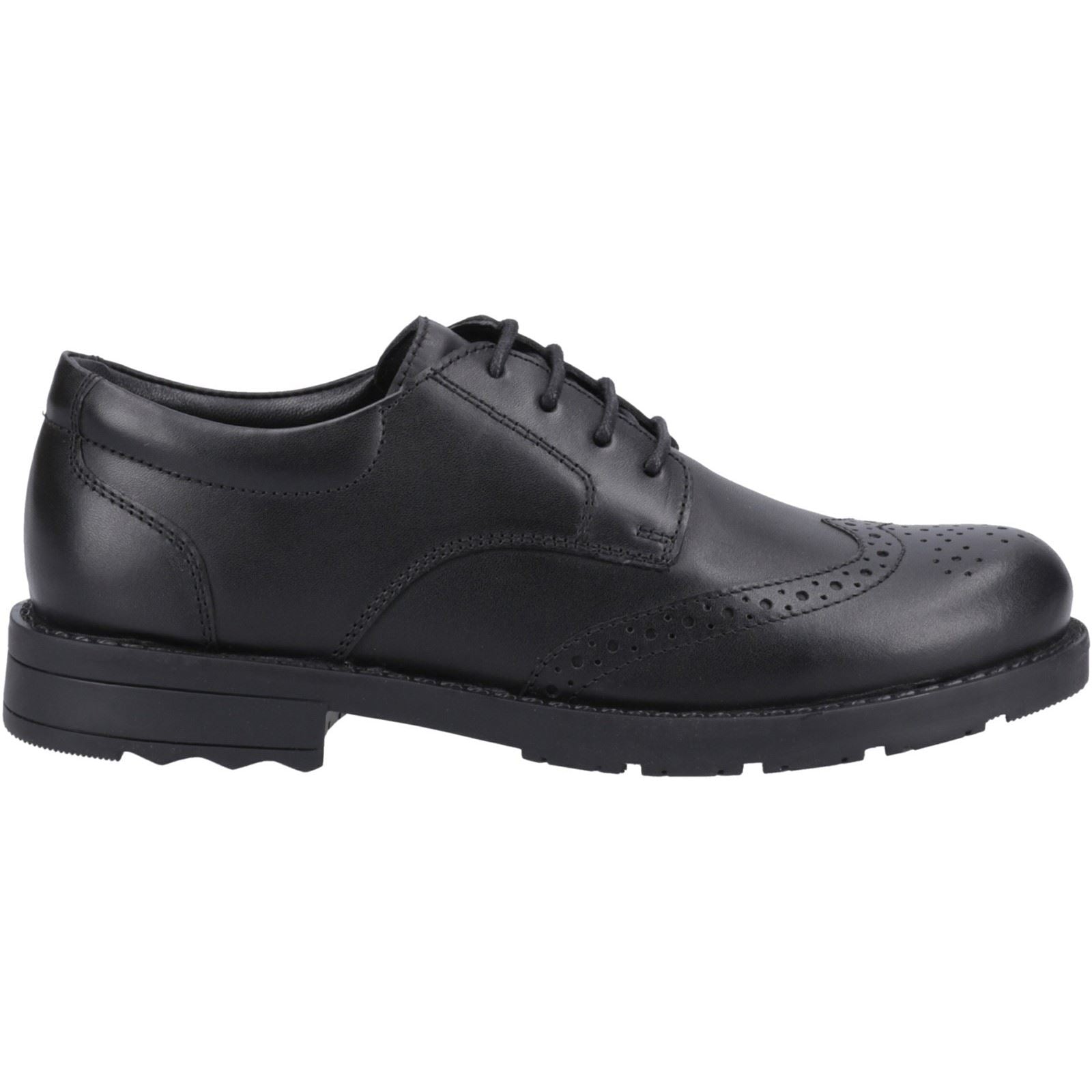 Hush Puppies Brian Junior Lederschuhe In Schwarz Für Herren