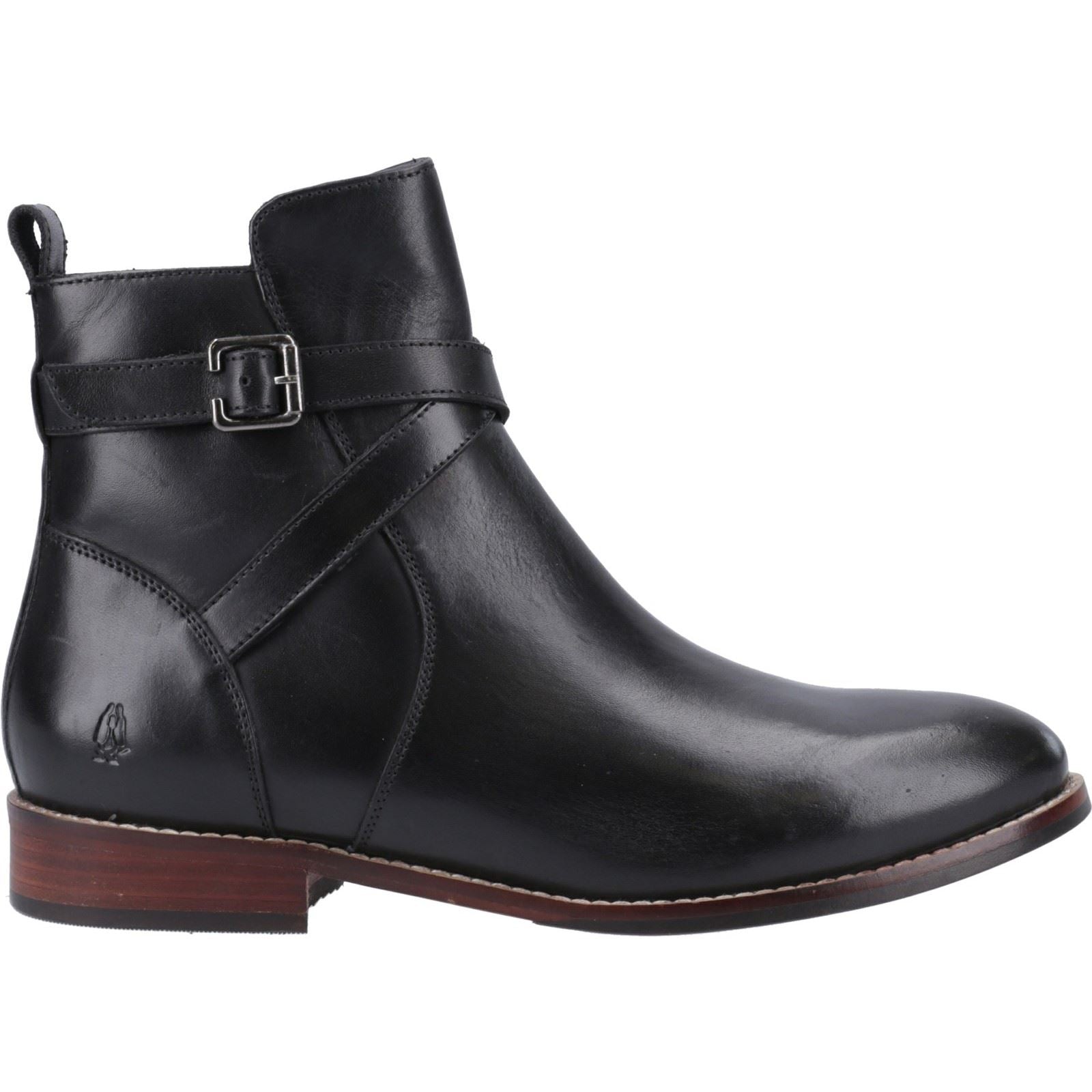 Hush Puppies Cassidy Damenstiefel Aus Schwarzem Wildleder