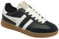 Gola Cyclone Leder Damen Schwarze Sneaker