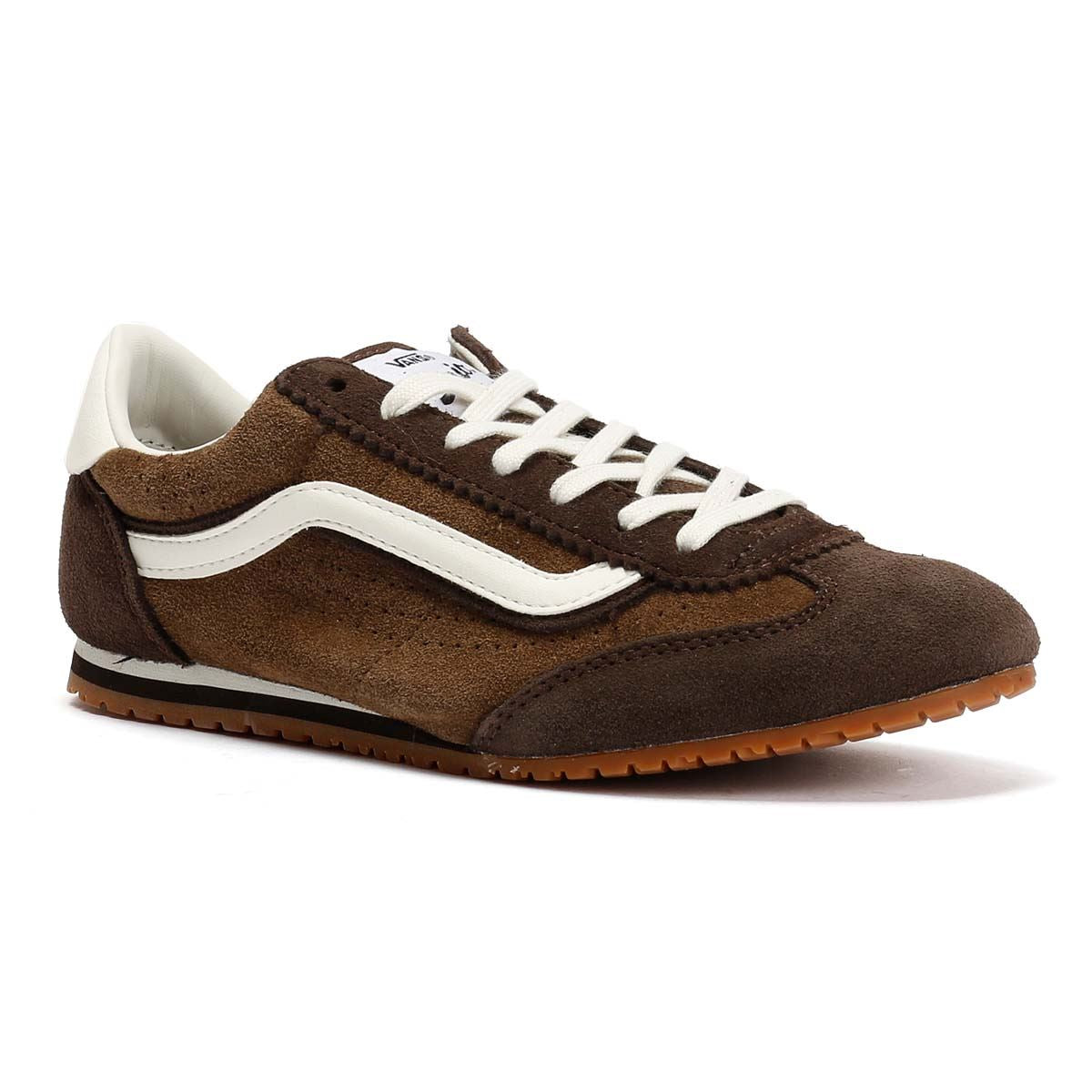 Vans Super Lowpro Wildleder Damen Braune Sneakers