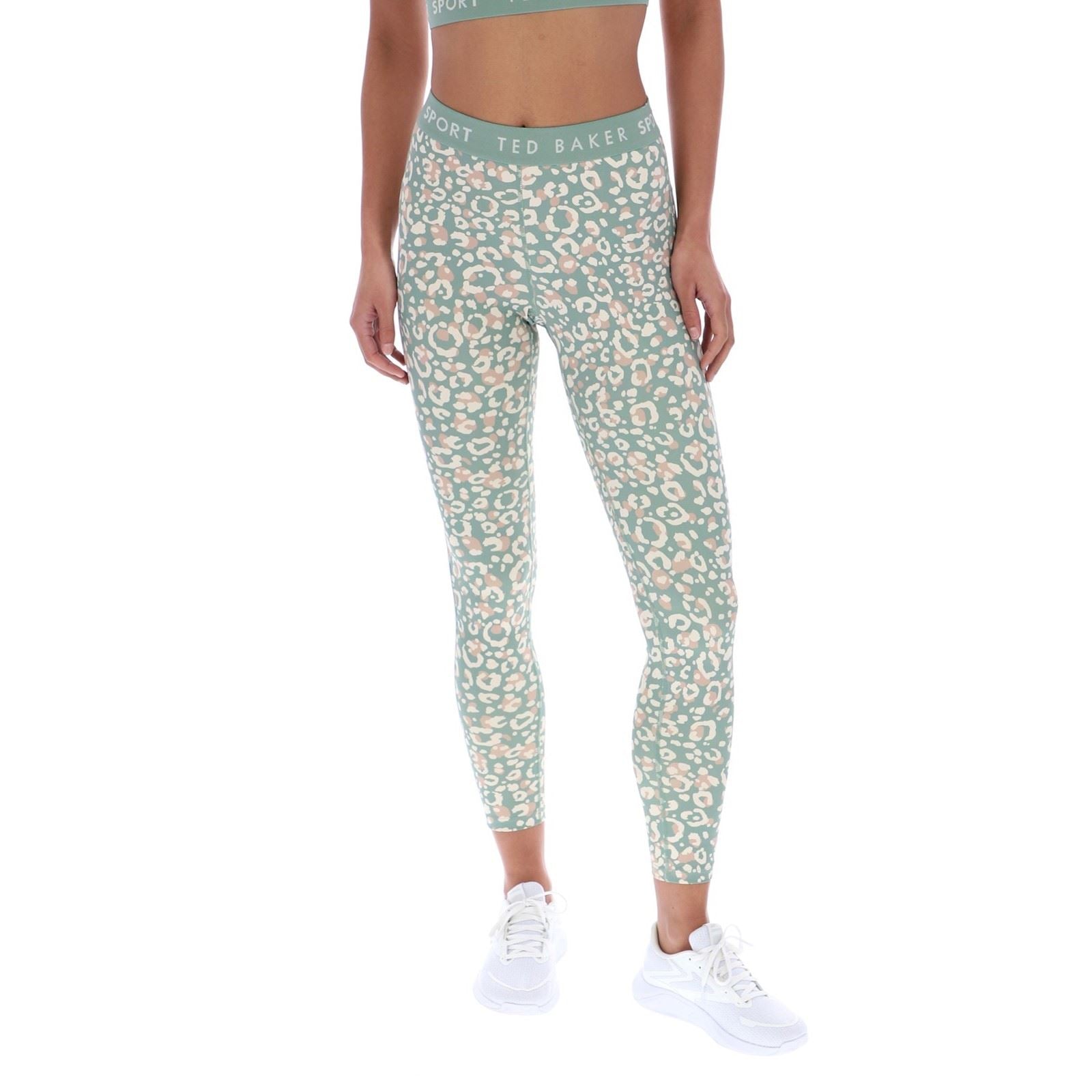 Ted Baker APPLE TBWLS2636 Polyester Damen Grüne Sport-Leggings