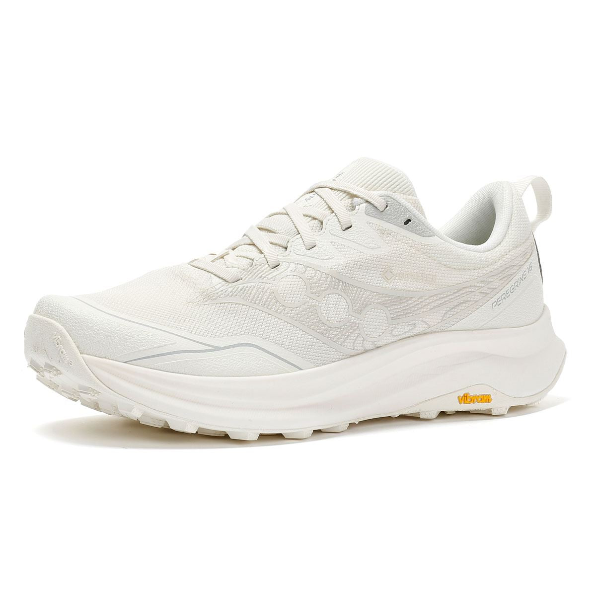 Saucony Peregrine 16 GTX Herren Weiße Sneaker