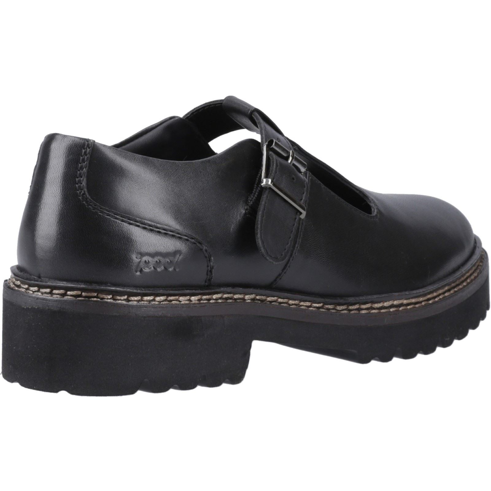 Pod Kylee Leder Damen Schwarze Farbe Schuhe