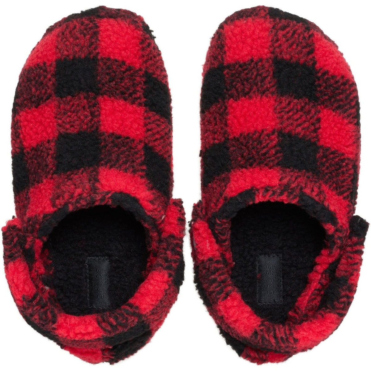 Crocs Classic Cozzzy Polyester Herren Varsity Rot/Schwarze Farbe Hausschuhe