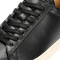 Clae Bradley Herren Schwarz Leder Sneaker