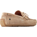 Base London Brooks Leder Herren Sand Loafers