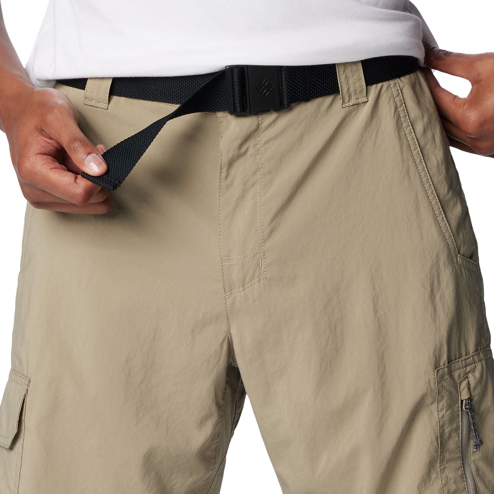 Columbia Silver Ridge Utility Cargo Short Polyester Herren Braune Knielange Shorts