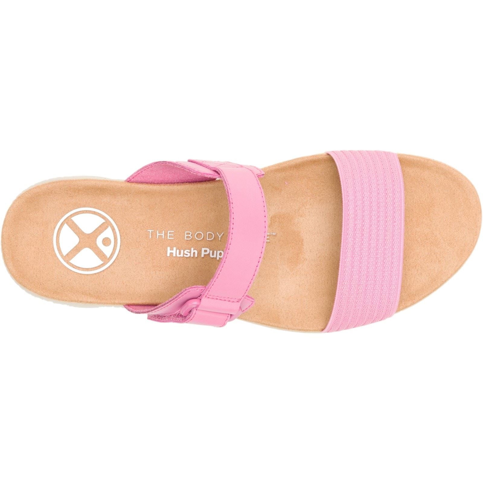 Hush Puppies Breathe Gore Leder Damen Rose Sandalen