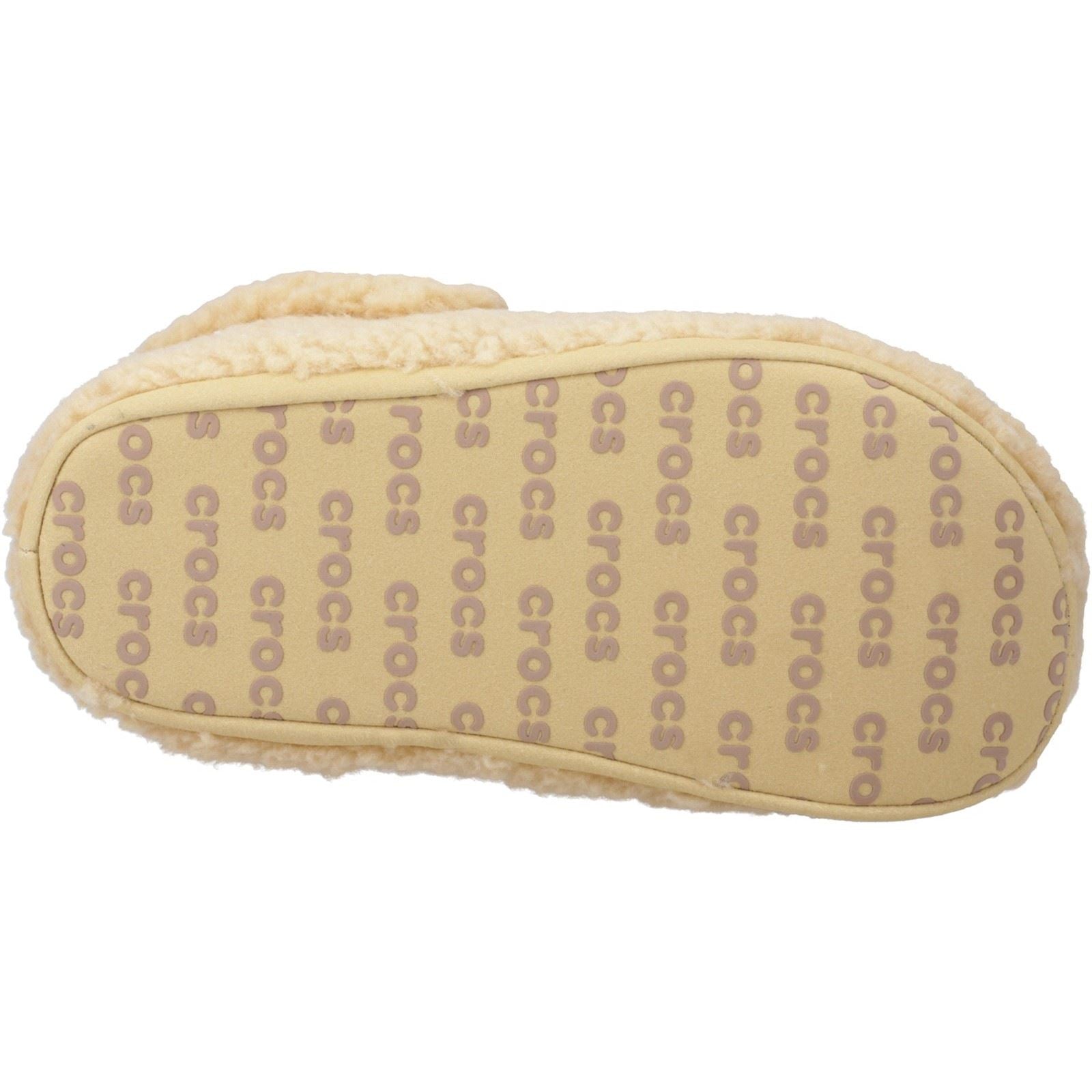Crocs Classic Cozzzy Synthetik Weizen Hausschuhe