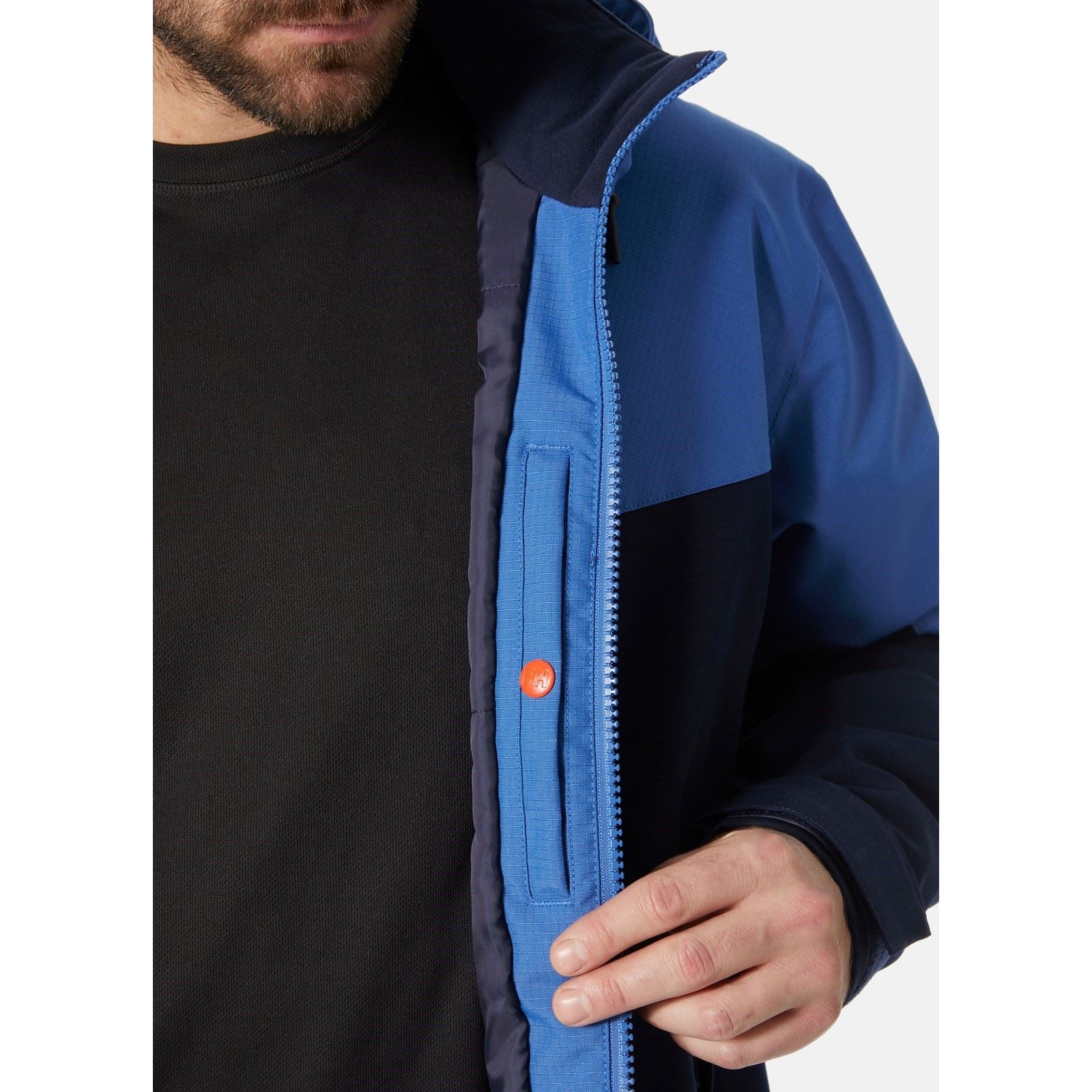Helly Hansen Workwear Oxford Herren Blaue Winterjacke