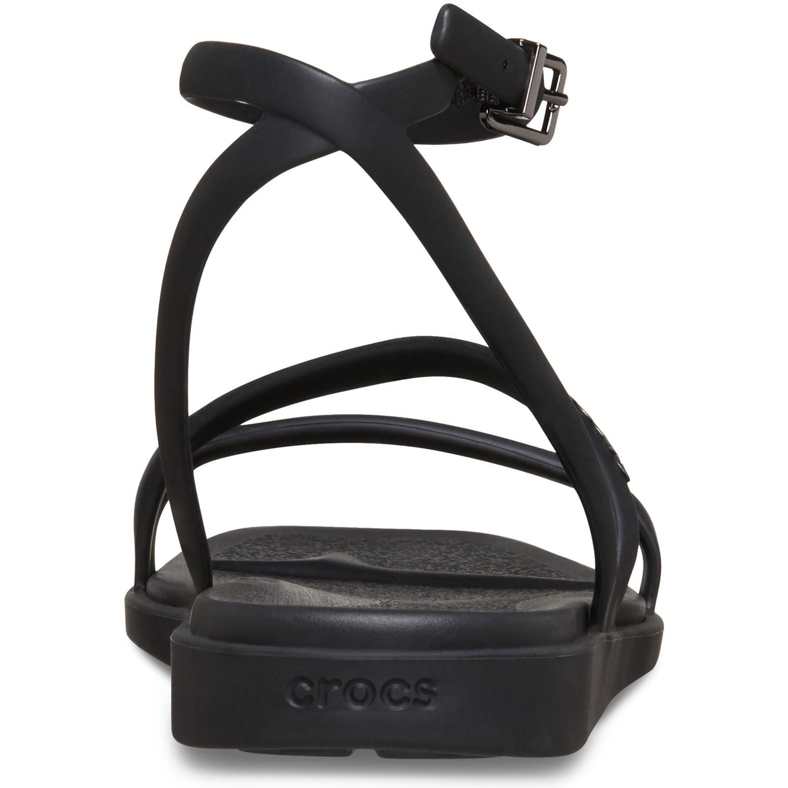 Crocs Miami Toe Loop Eva Damen Schwarze Sandalen