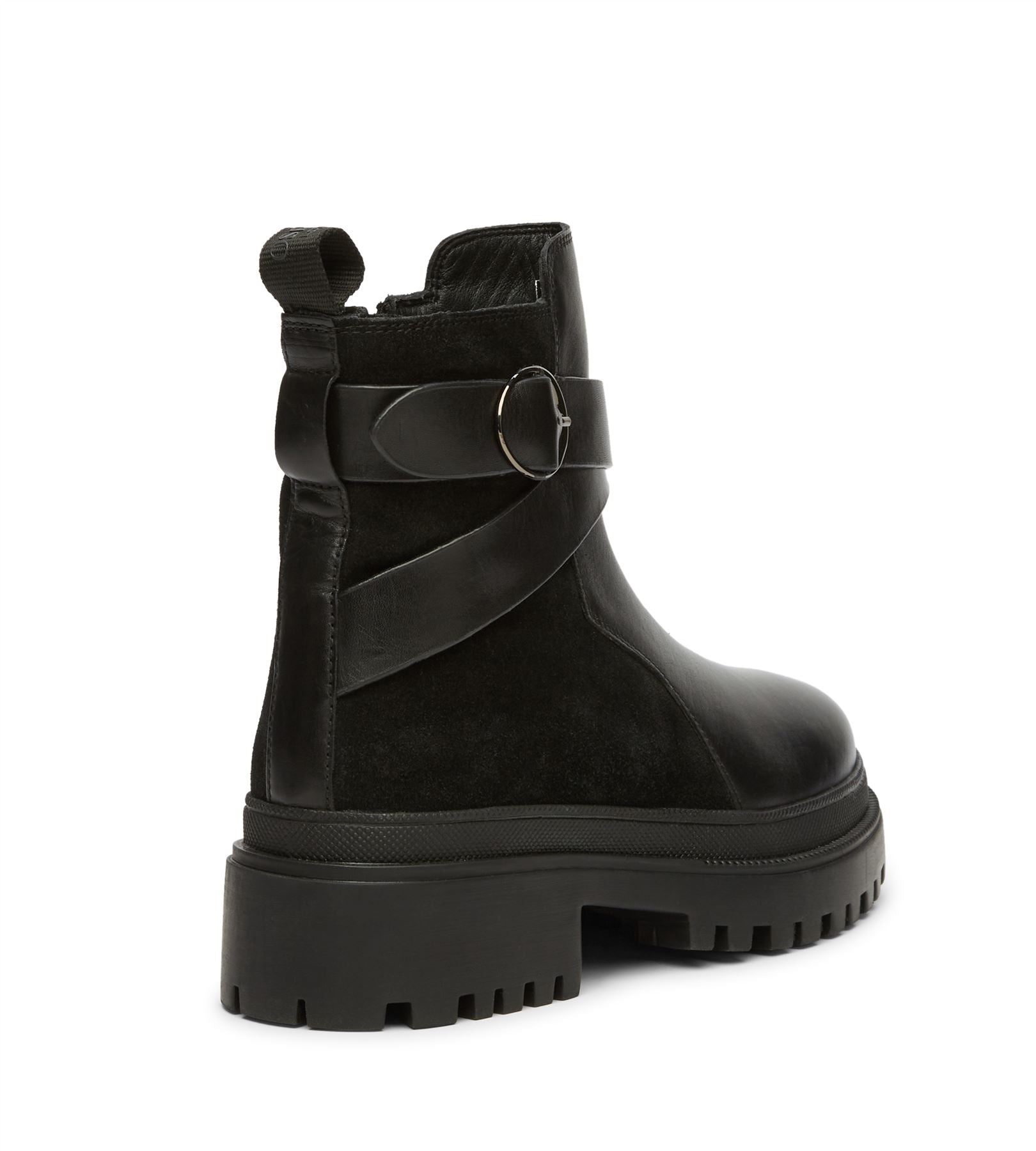 Osprey London The Boston Leder Damen Schwarze Stiefel