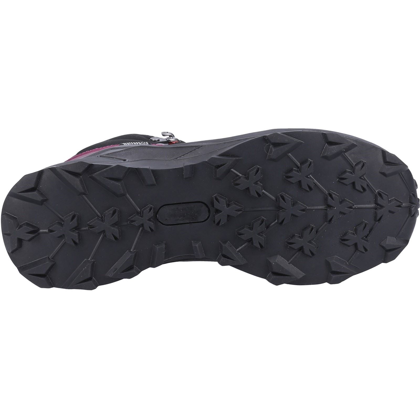 Cotswold Horton Maschen Damen Burgund Wanderstiefel