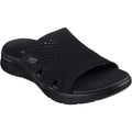 Skechers GO WALK Flex Elation Polyester Damen Schwarz Sandalen