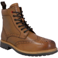 Hunter Cawdor Leder-Herren-Tan-Brogues-Schuhe