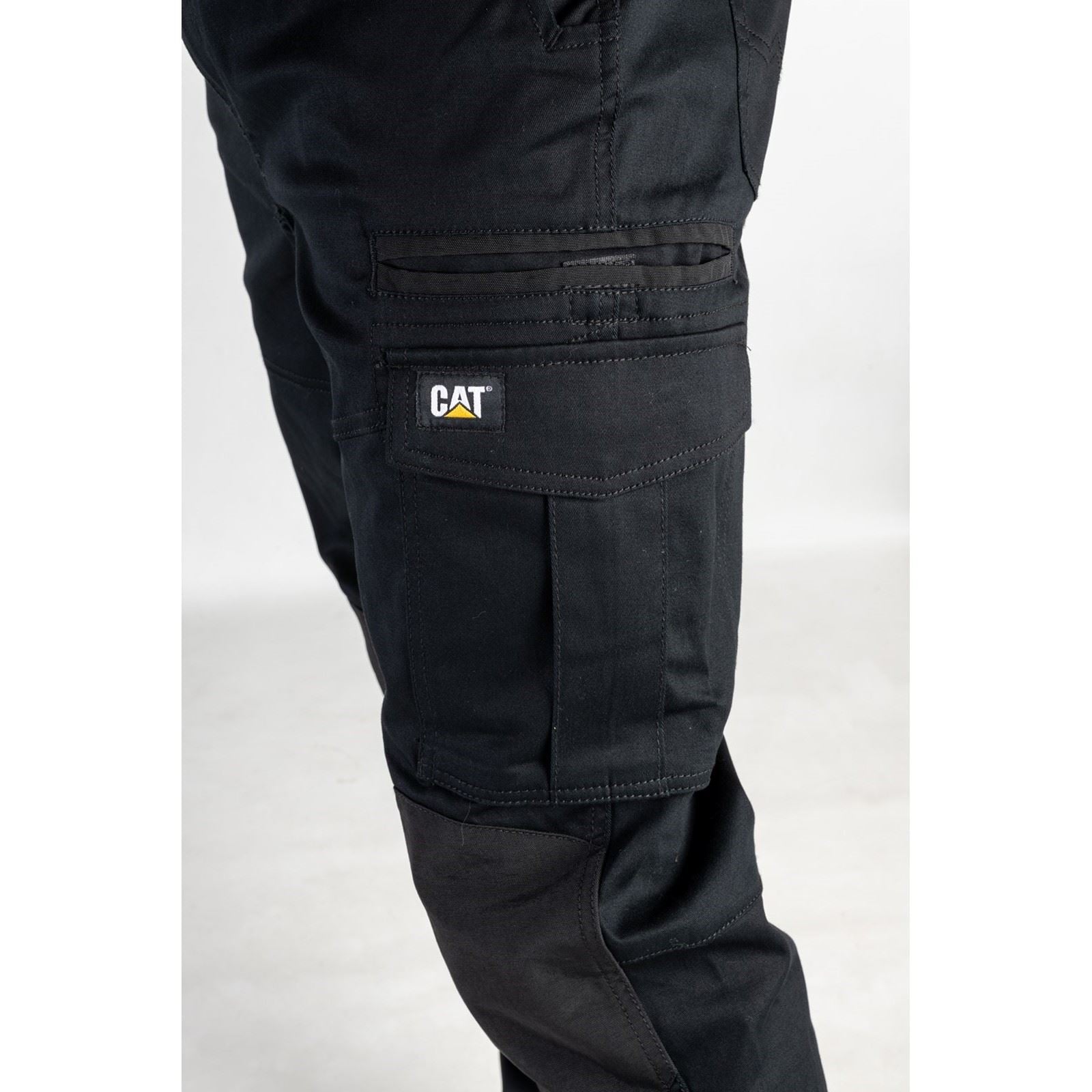 Caterpillar Dynamic Baumwoll Herren Schwarze Farbe Outdoor Hosen