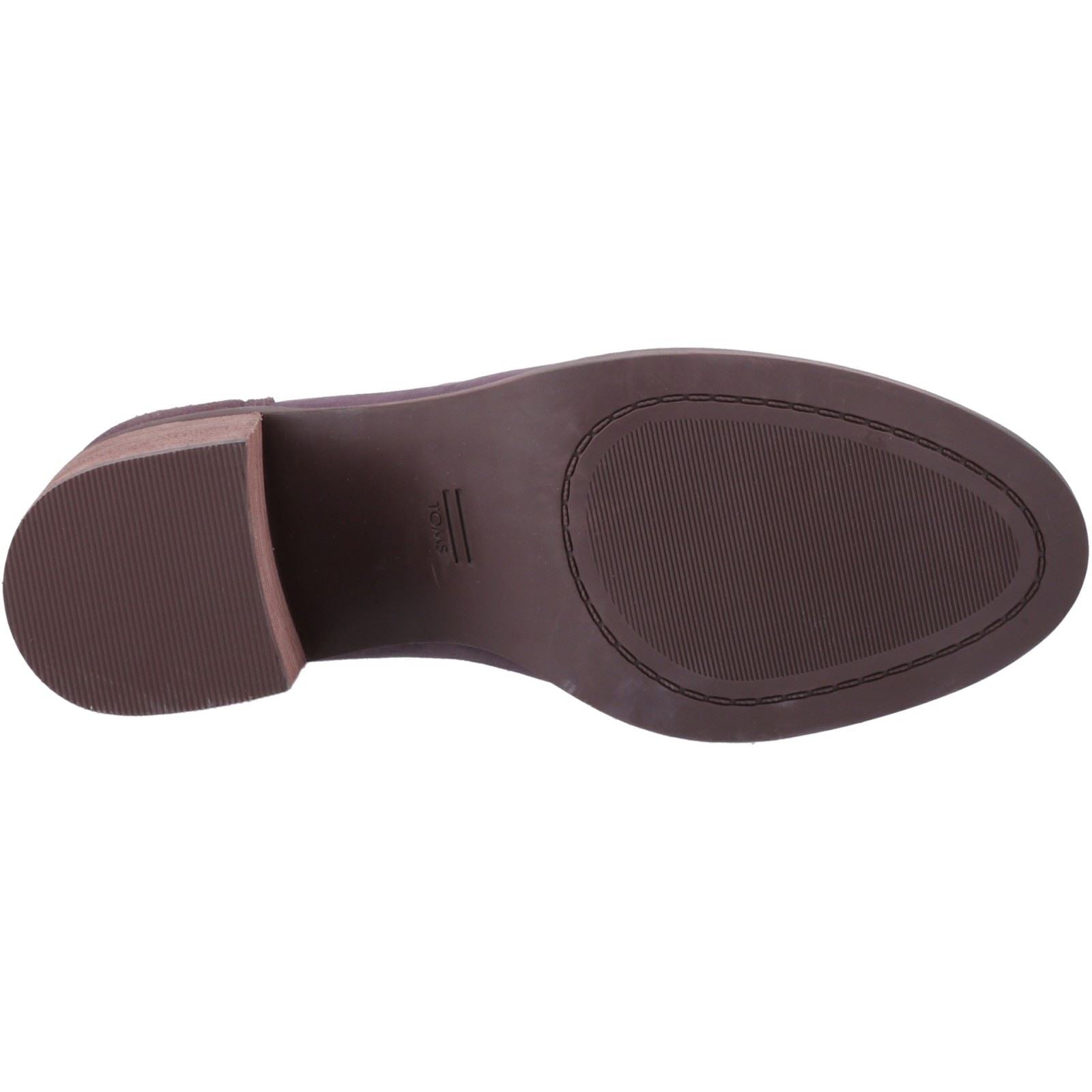 TOMS Evelyn Leder Frauen Pflaumen Stiefel