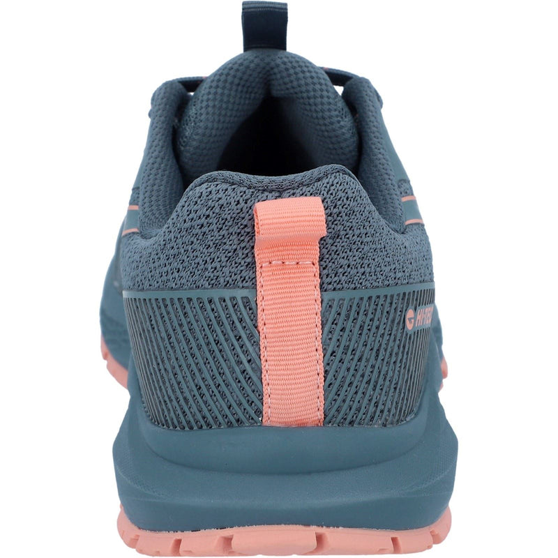 Hi-Tec Geo Nakuru Polyester Damen Wanderstiefel In Flintstone/Koralle