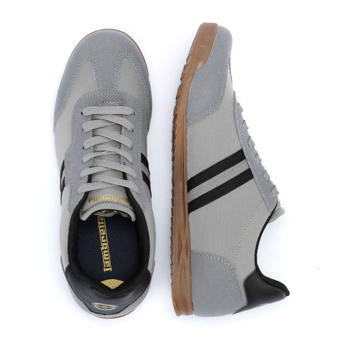 Lambretta Tackle Herren Graue Turnschuhe