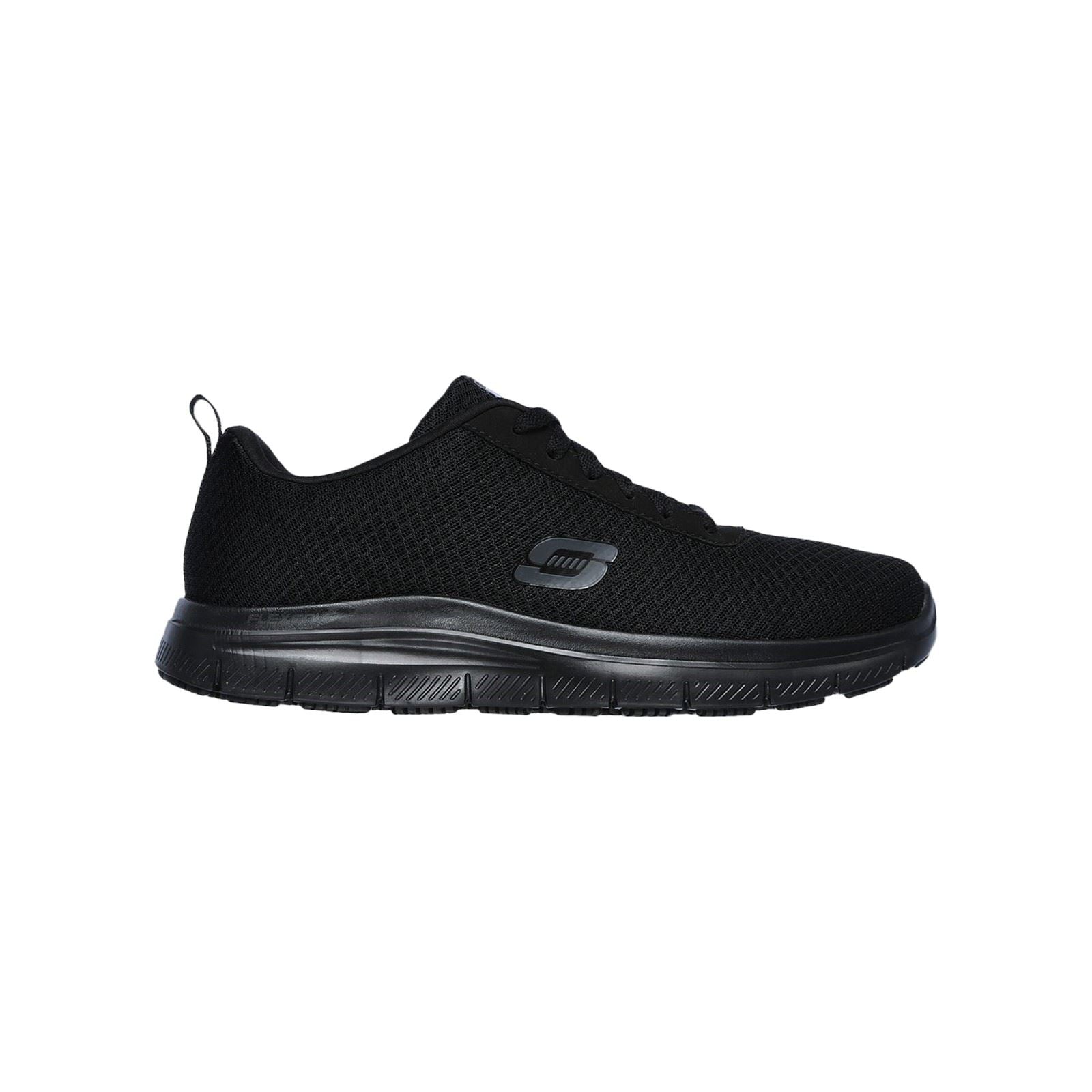 Skechers Workwear Flex Advantage - Bendon Sr Polyester Herren Schwarze Sicherheitssneaker