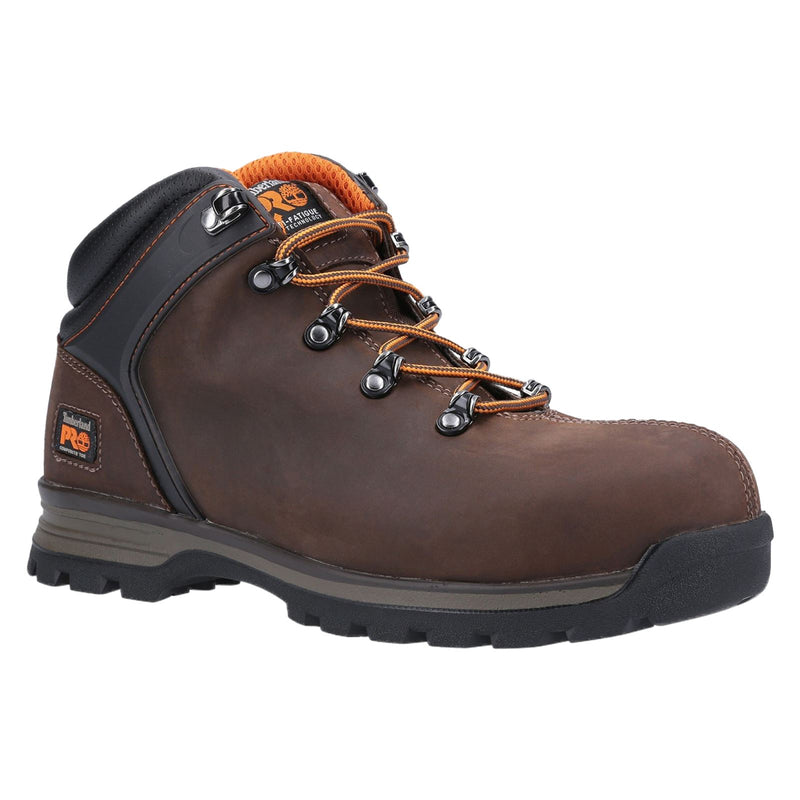 Timberland Pro Splitrock Ct Xt Leder Braune Sicherheitsstiefel