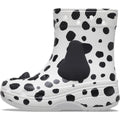 Crocs Classic Dalmatian Eva Weiße/Schwarze Farbe Gummistiefel
