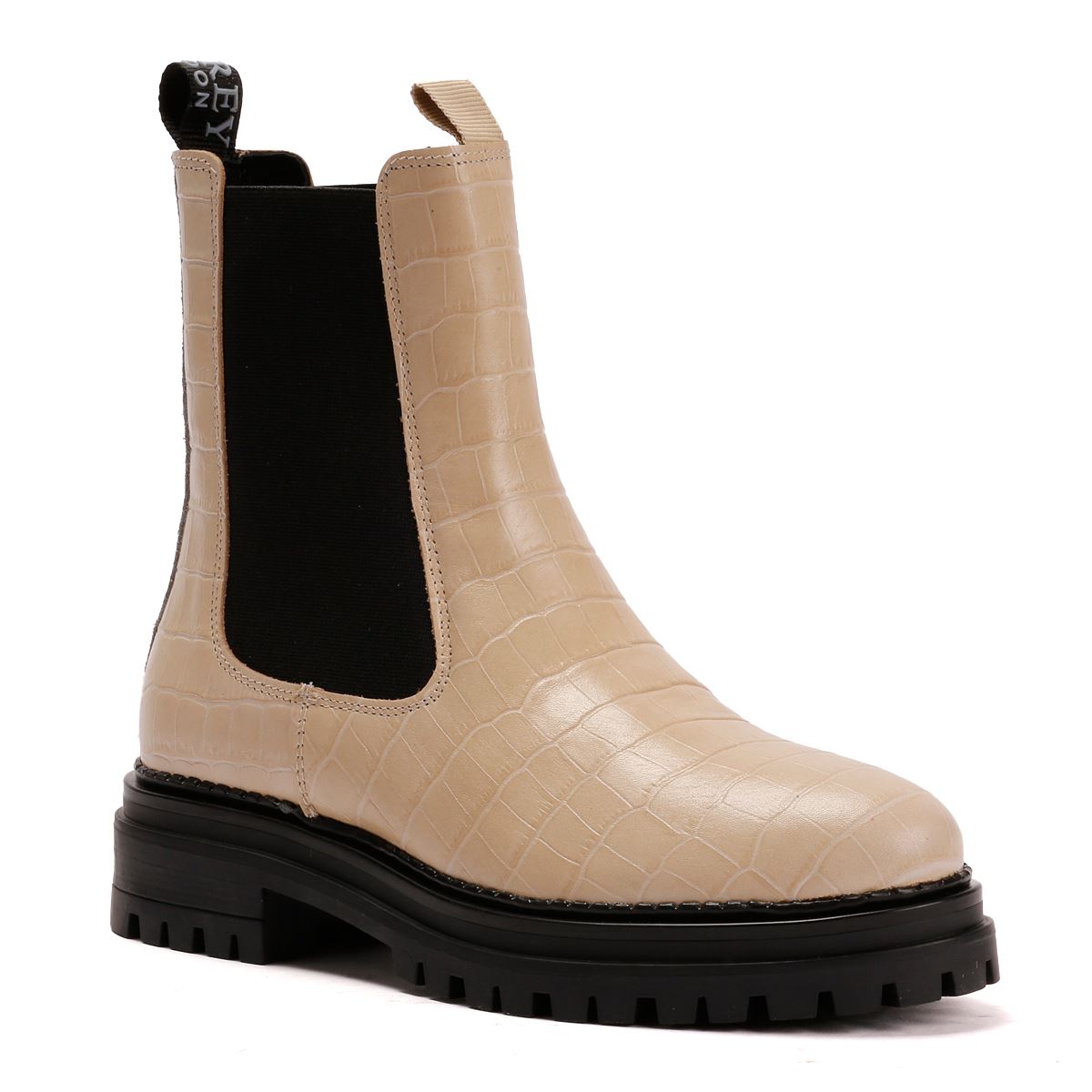 Osprey London The Huckleberry Leder Damen Weiße Stiefel