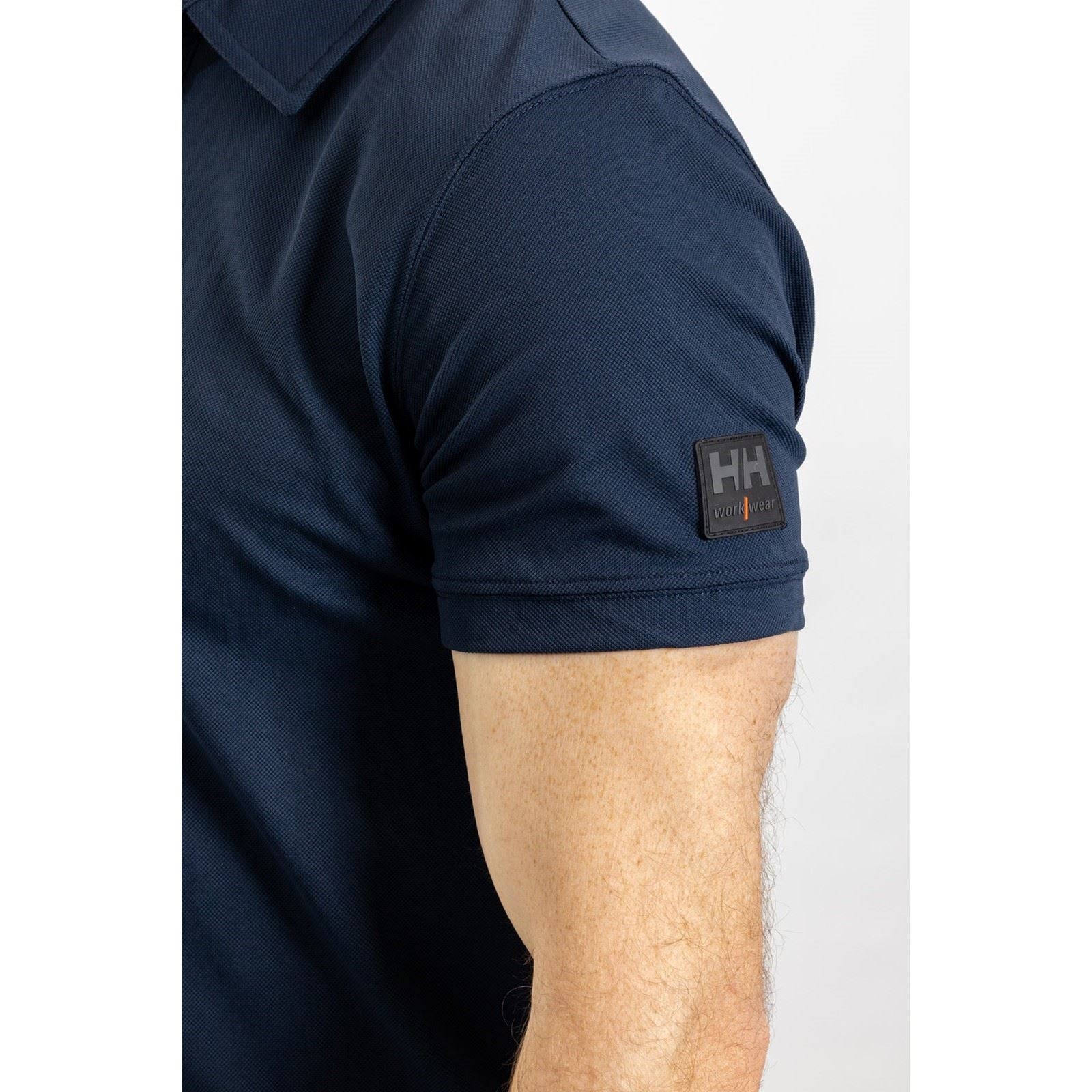 Helly Hansen Workwear Kensington Tech Herren Blaues Poloshirt