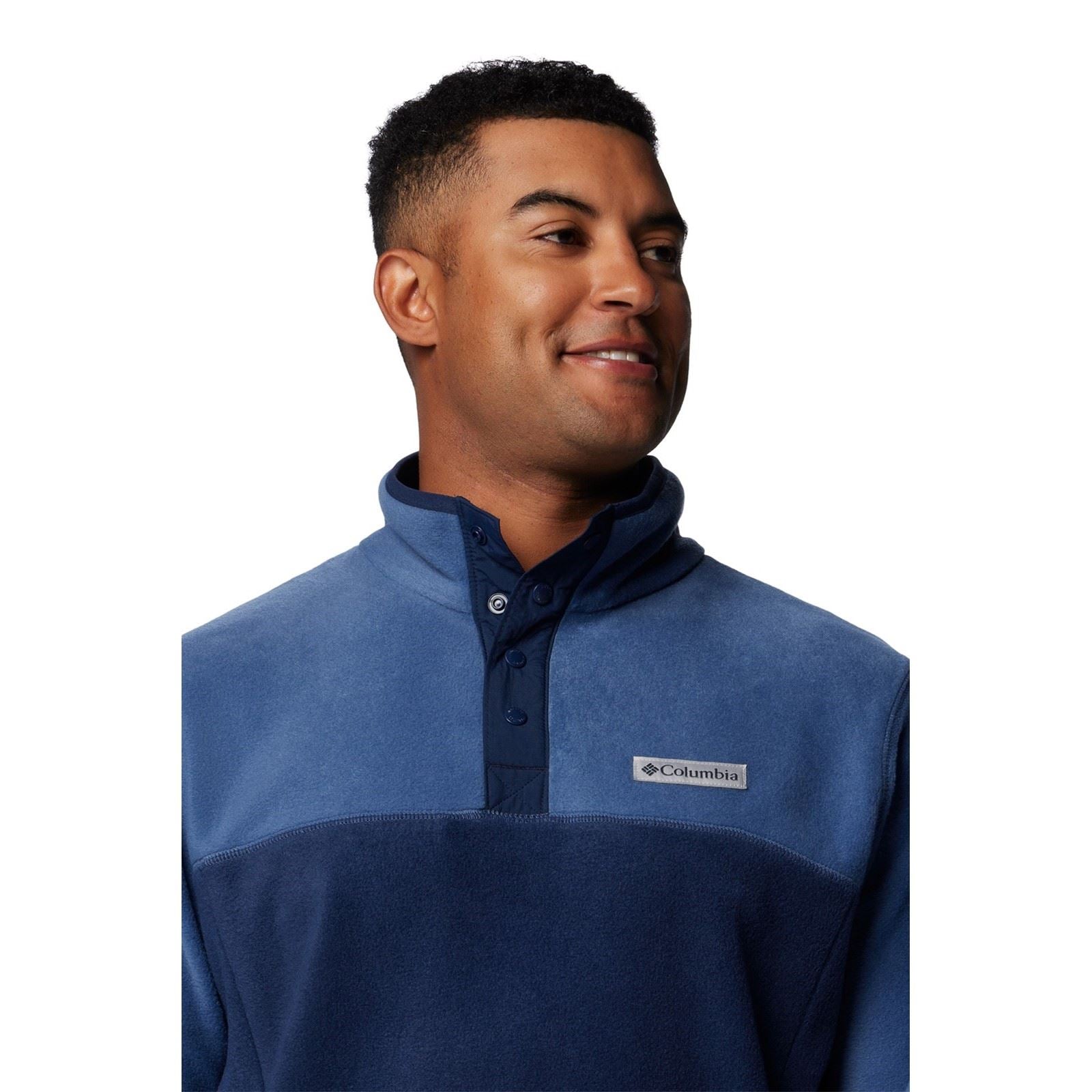 Columbia Steens Mountain Half Snap II Herren Blaue Fleecejacke