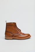 Ben Sherman Arthur Braune Herrenstiefel Aus Leder